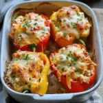 Creamy Chicken Stuffed Peppers