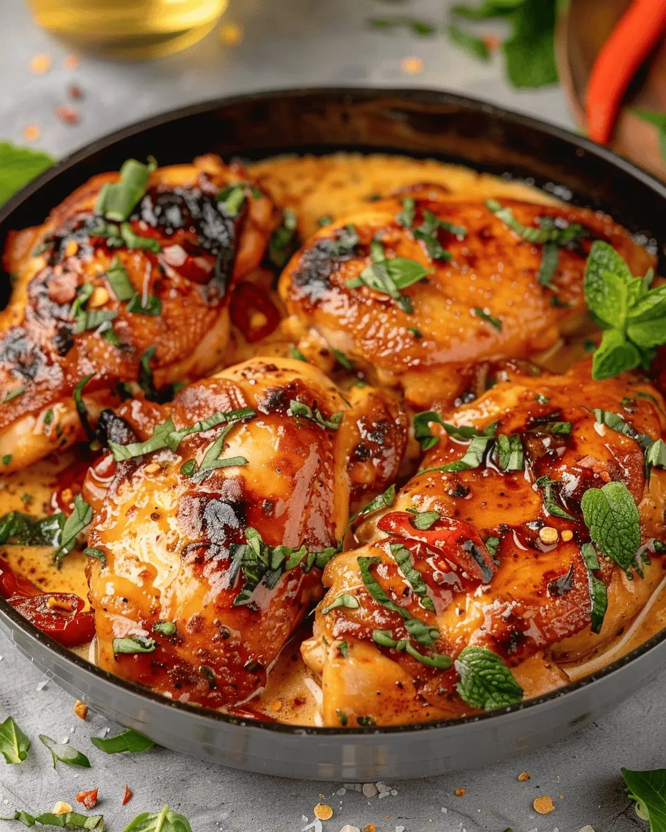 Marry Me Chicken: Juicy Delight with Turkey Bacon and Chicken Ham