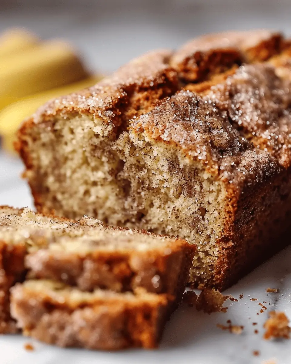 Snickerdoodle Banana Bread Recipe