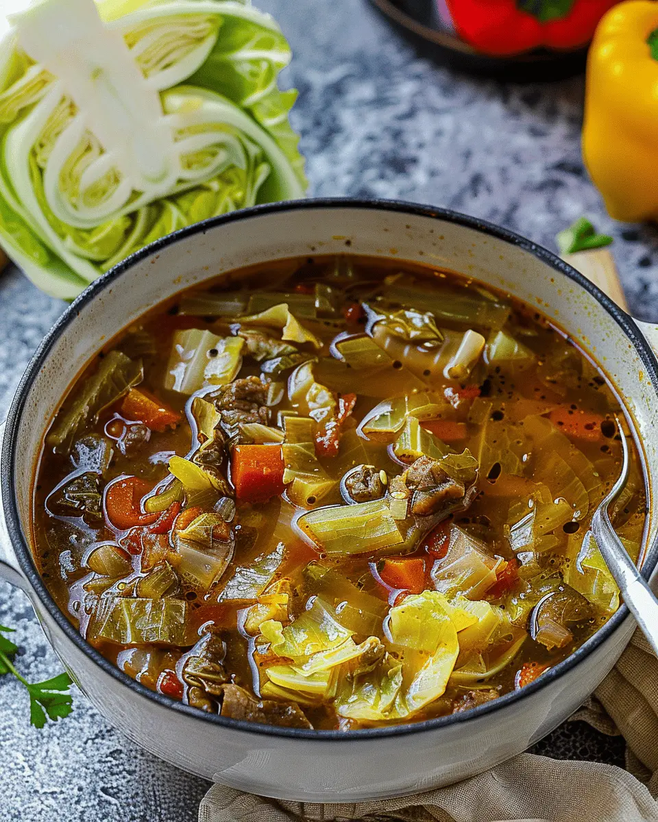 Cabbage Soup Diet: The Easy Way to Shed Pounds Deliciously