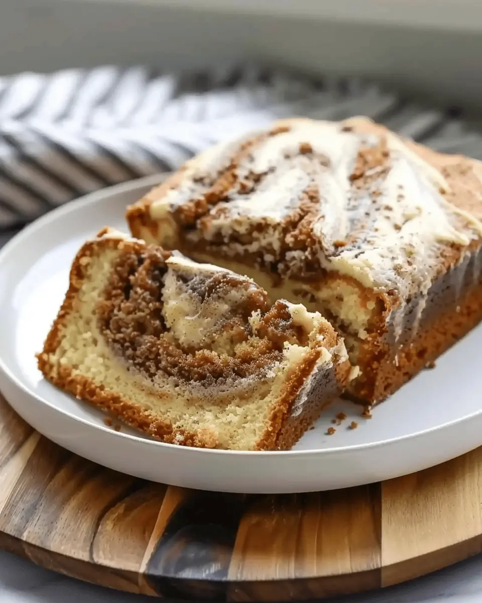 Cinnamon Swirl Protein Cake
