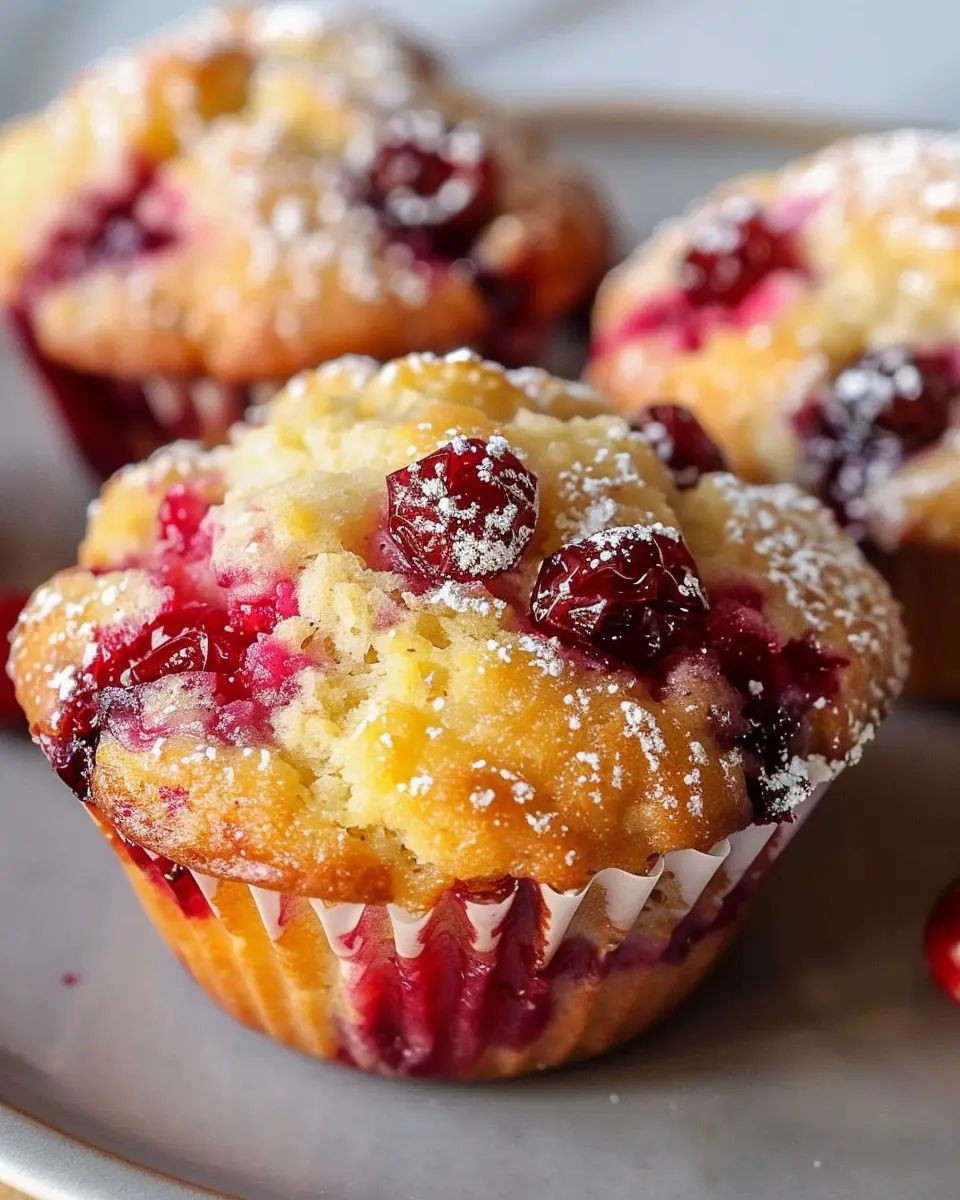 Ricotta Cranberry Orange Muffins: Easy Homemade Delight for All