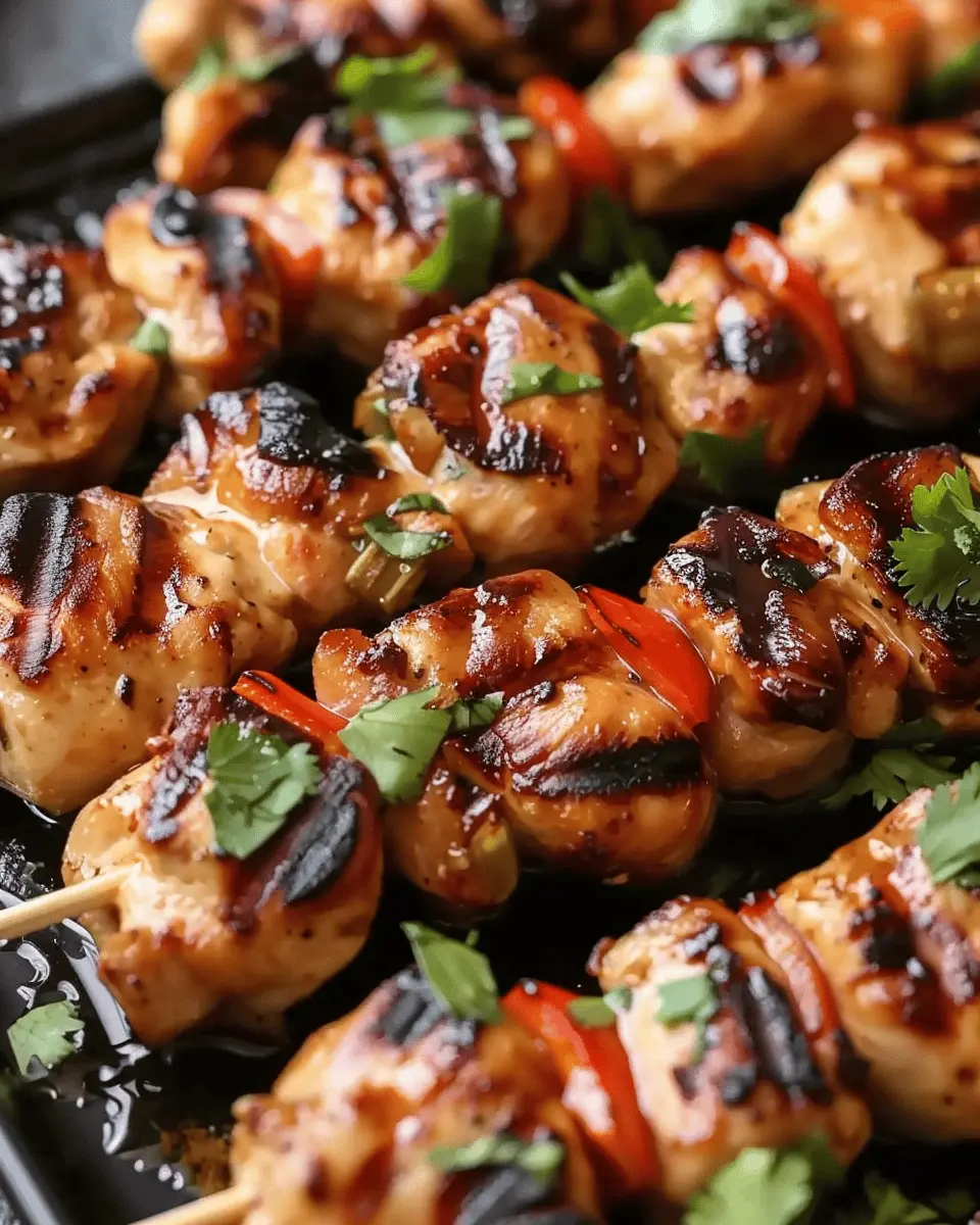 Thai Coconut Chicken Skewers: Easy Recipe for Delicious Grilling