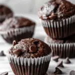 Double Chocolate Banana Muffins Recipe