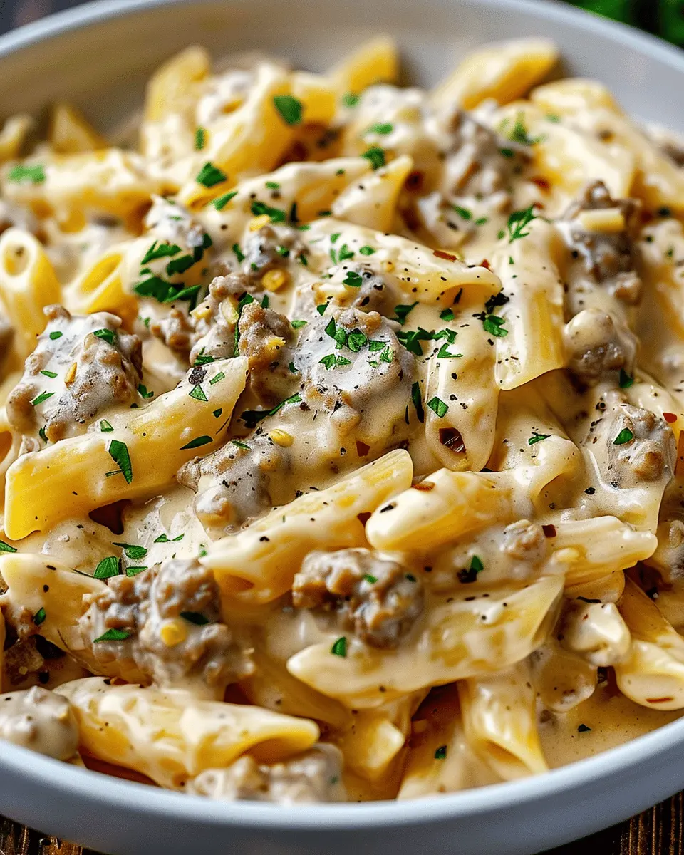 Irresistible Creamy Beef Pasta Recipe for Cozy Nights at Home