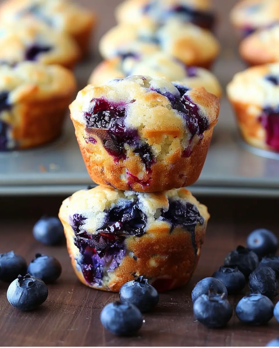 High Protein Blueberry Cottage Cheese Muffins for a Quick Boost