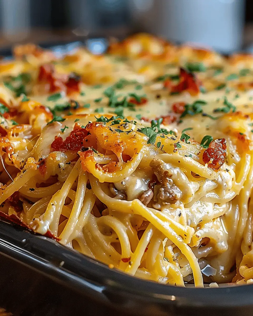 Creamy Southern Spaghetti Bake: The Best Comforting Twist