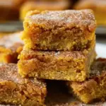 Pumpkin Snickerdoodle Blondies Recipe