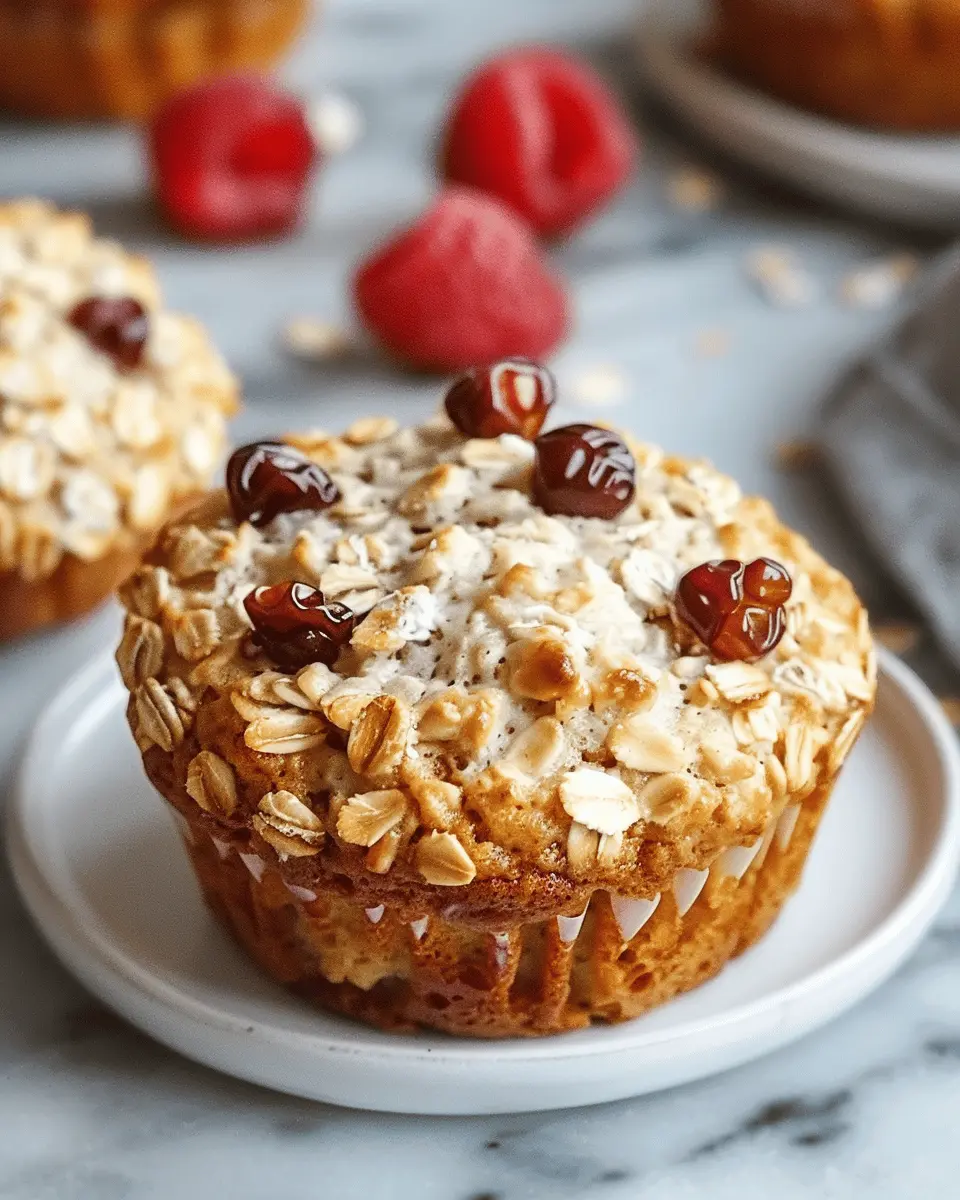 Cottage Cheese Oatmeal Muffins for a Quick Protein Boost Delight