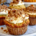Pumpkin Cheesecake Muffins