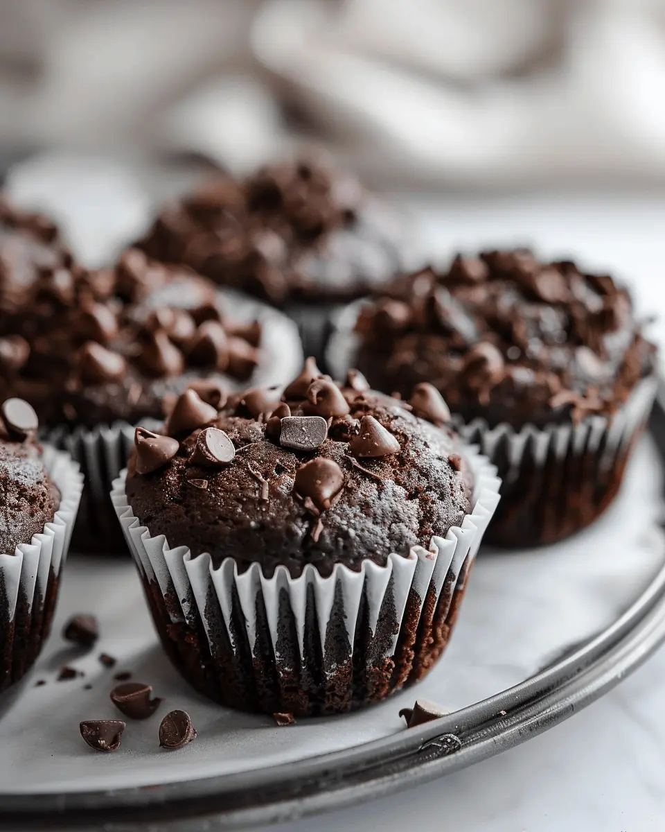 Double Chocolate Muffins