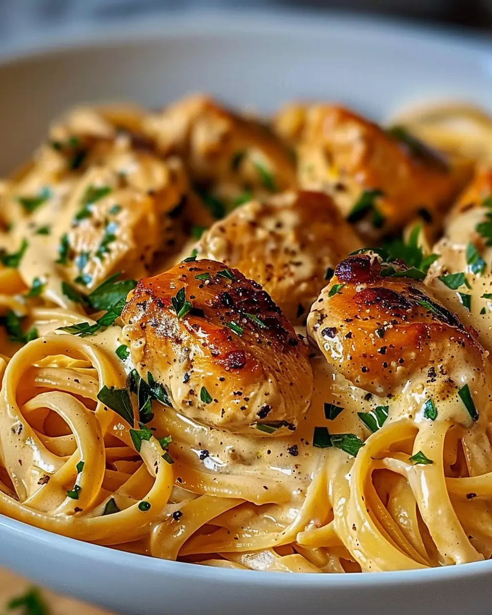 Indulgent Creamy Cowboy Butter Chicken Linguine Made Easy at Home