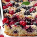 High Protein Triple Berry Bake for Energized Mornings