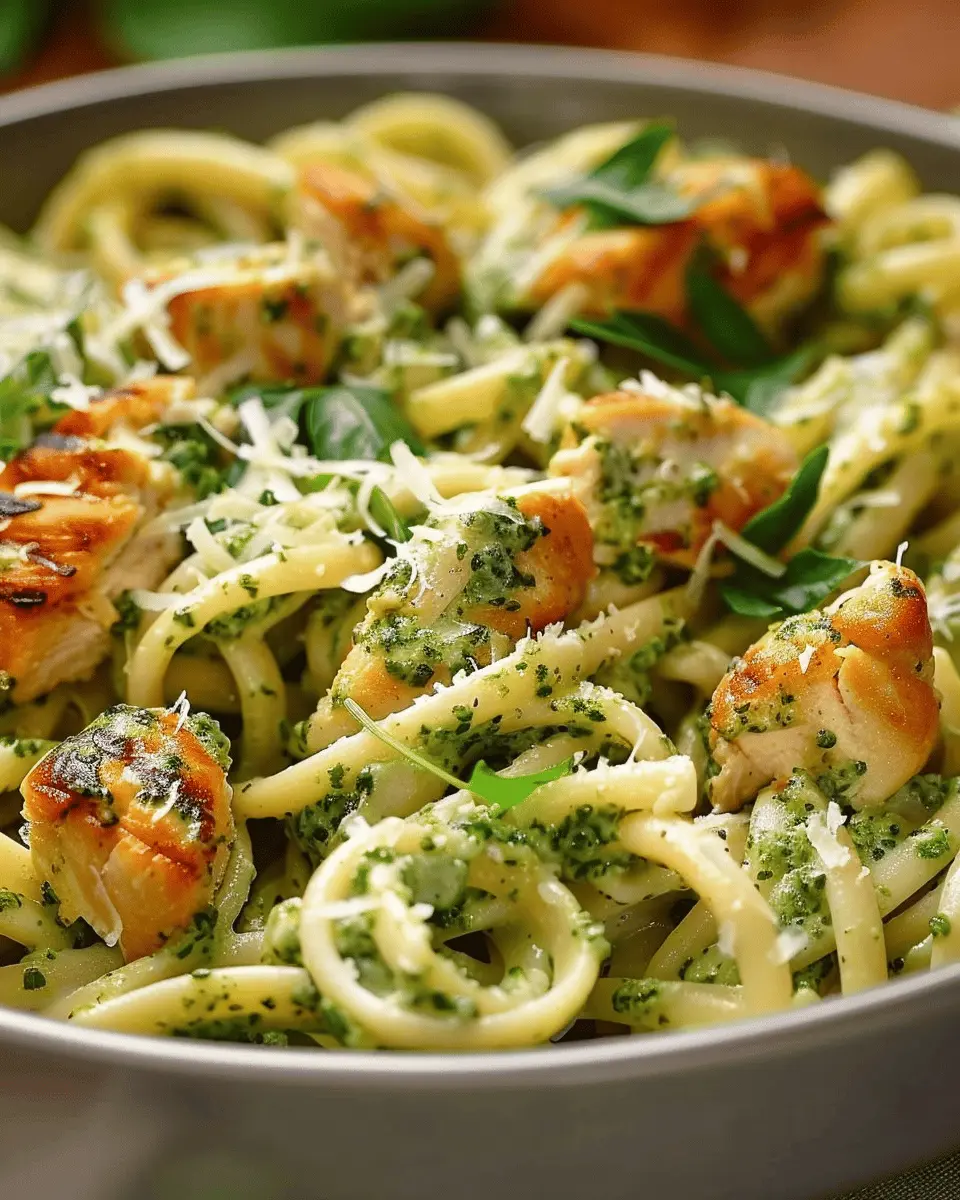 Creamy Pesto Chicken Pasta: A Deliciously Indulgent Twist