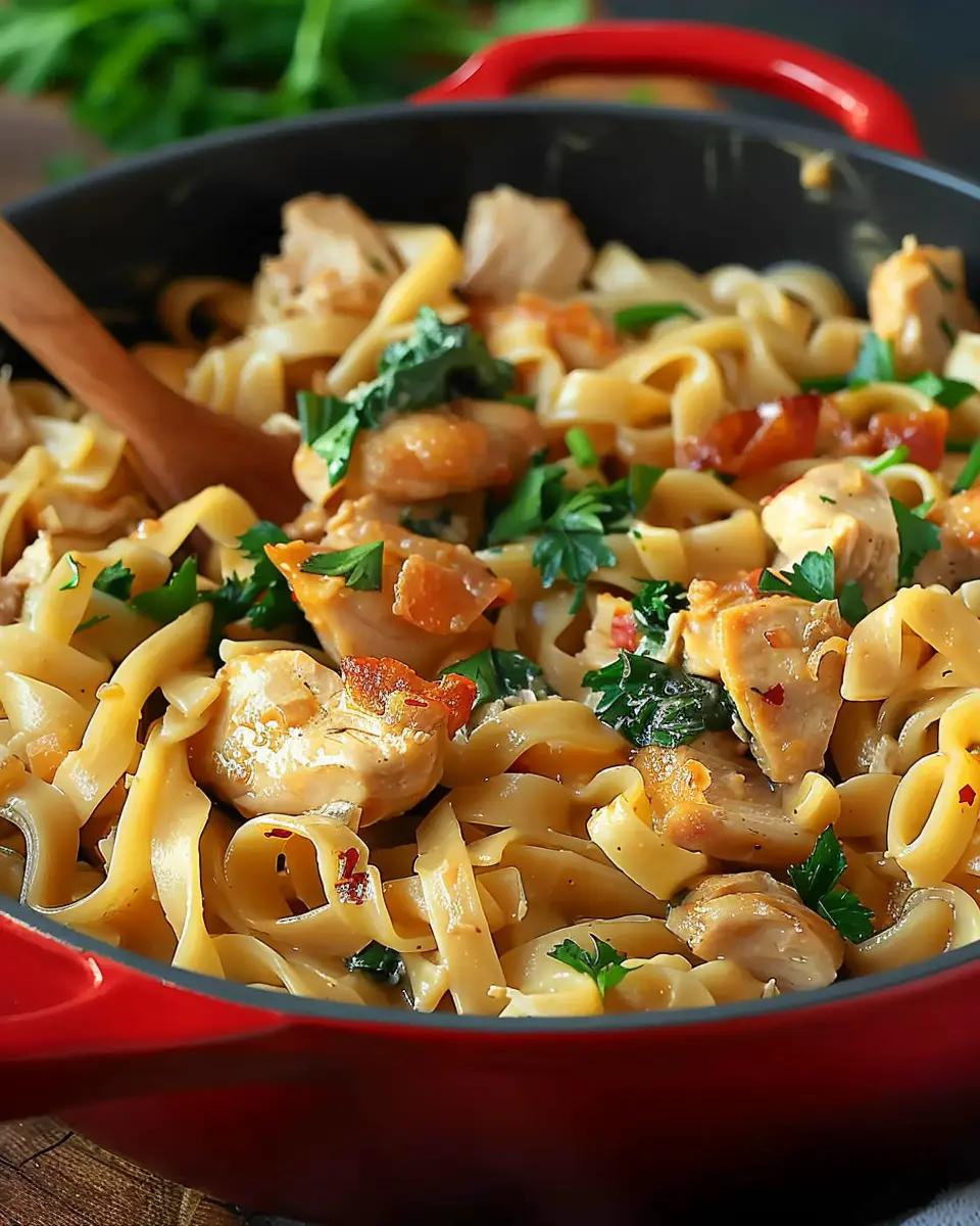 Mouthwatering Chicken and Noodles: Easy Comfort Food Delight