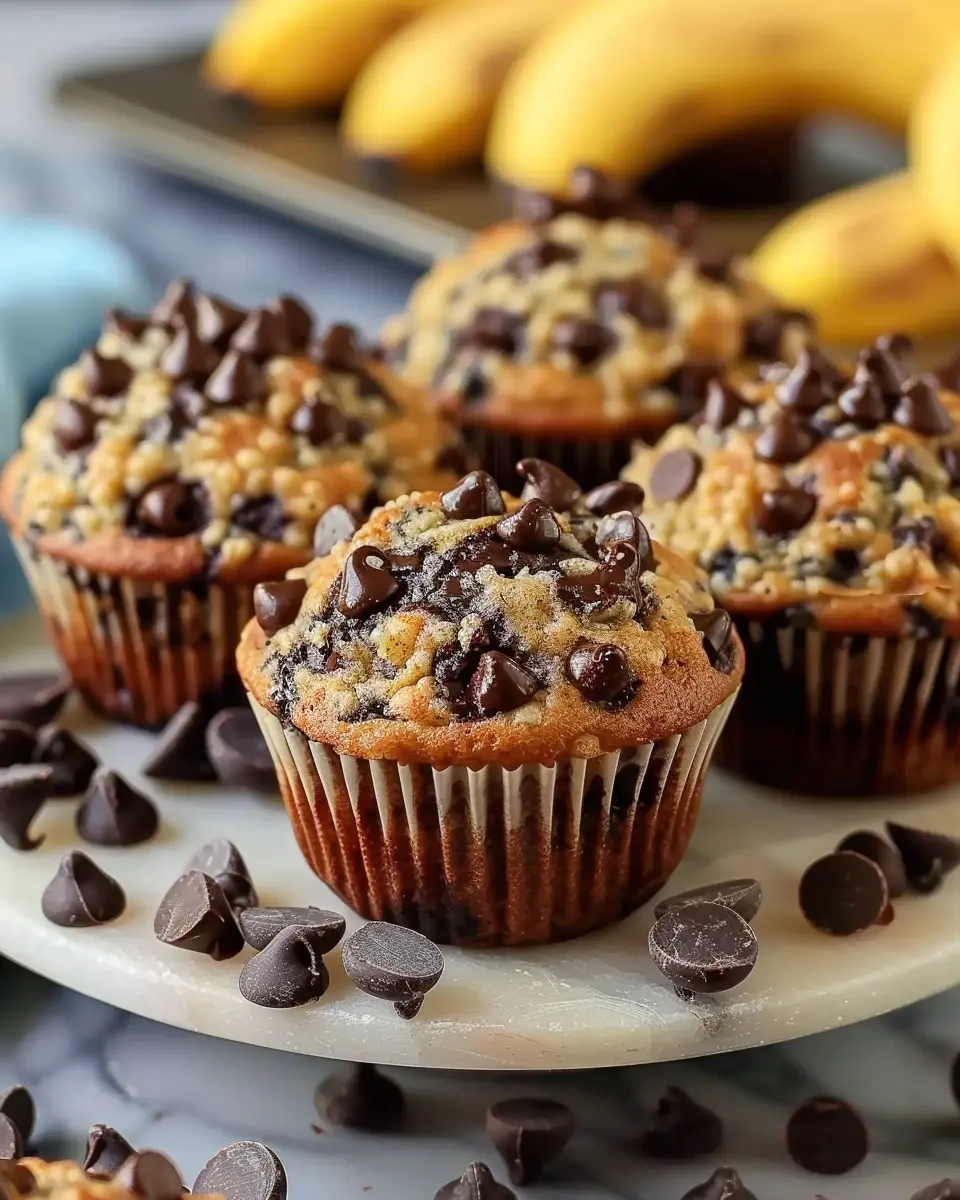 Banana Chocolate Chip Muffins: Your Easy Indulgence at Home