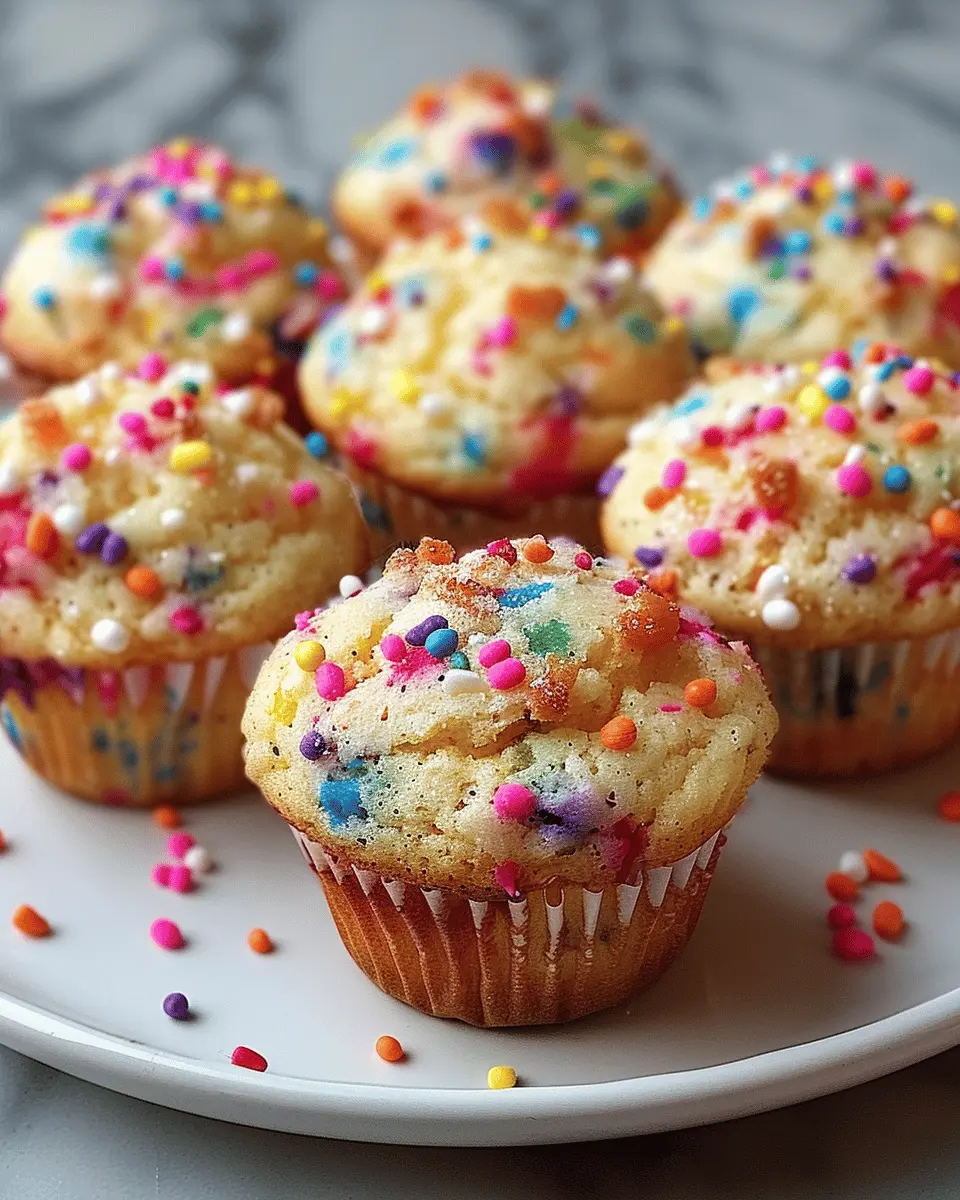 Mini Funfetti Muffins: Delightful Treats for Every Celebration