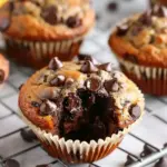 Bakery-Style Brown Butter Banana Chocolate Chip Muffins Recipe