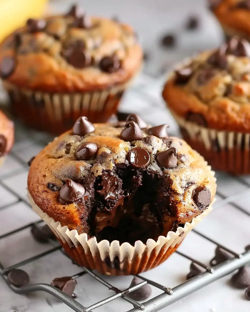 Bakery-Style Brown Butter Banana Chocolate Chip Muffins Recipe You’ll Love