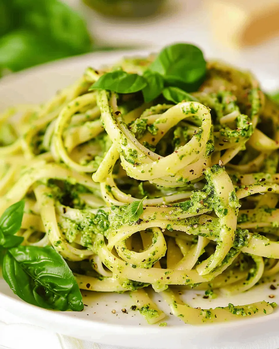Creamy Pesto Pasta Sauce