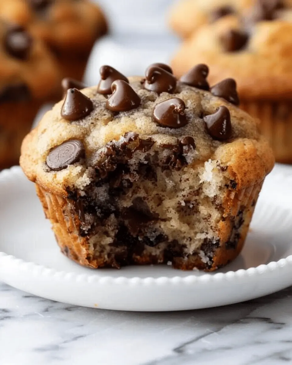 Amazing Chocolate Chip Banana Muffins Recipe