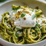 Pistachio Pesto Pasta with Burrata Recipe