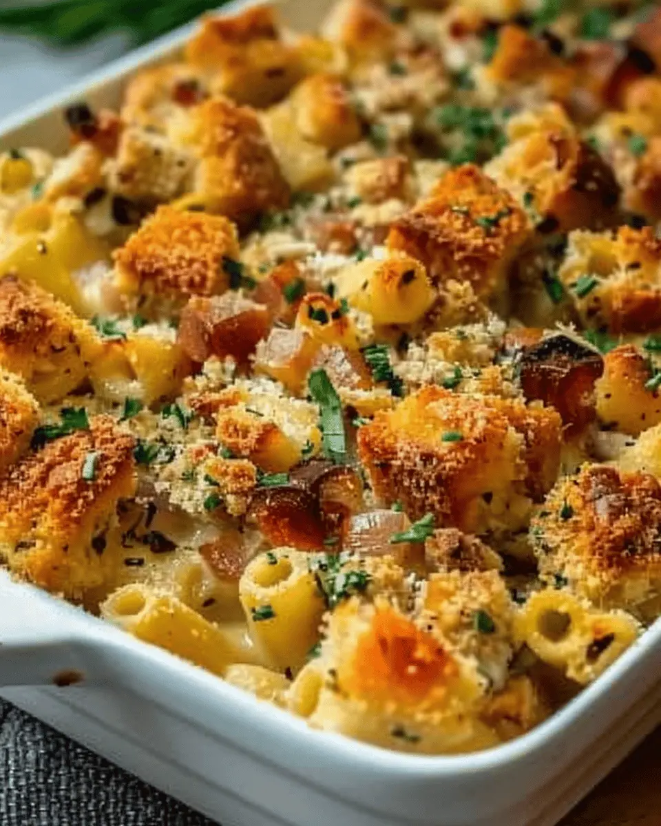 Thanksgiving Stuffing Pasta Bake: A Cozy, Indulgent Twist on Tradition