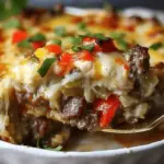 Low Carb Philly Cheesesteak Casserole