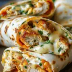 Low Carb Cheesy Garlic Chicken Wraps Recipes
