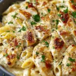 Must-Try Creamy Garlic Parmesan Chicken Pasta Recipe
