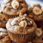 Peanut Butter Banana Protein Muffins