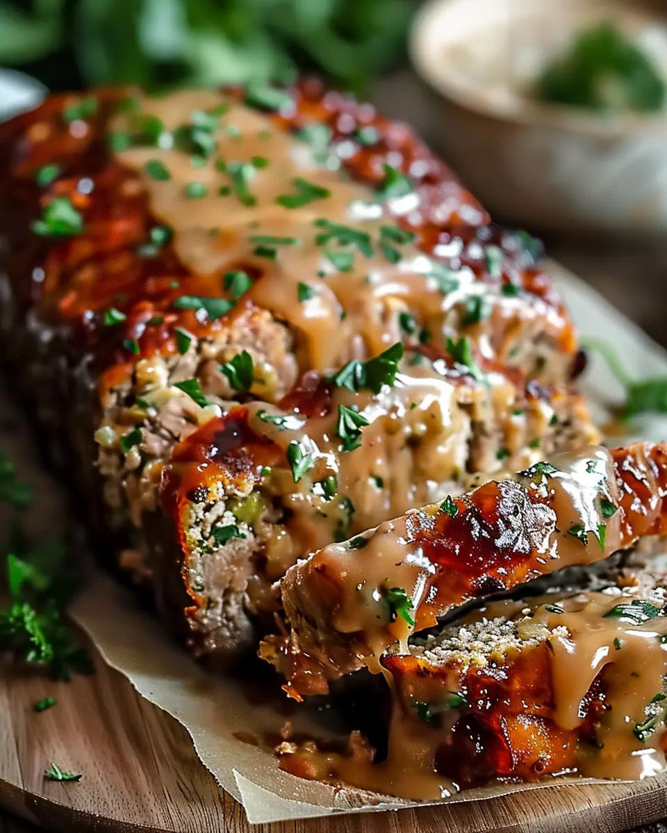 Juicy Garlic Parmesan Chicken Meatloaf That’ll Delight Your Family