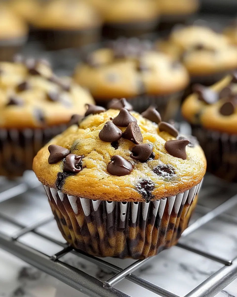 How to Make Moist Banana Chocolate Chip Muffins in 30 Minutes