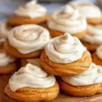 Amish Pumpkin Cookies with Frosting