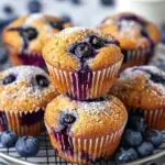 Homemade Blueberry Protein Muffins