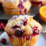 Citrus Orange Cranberry Muffins