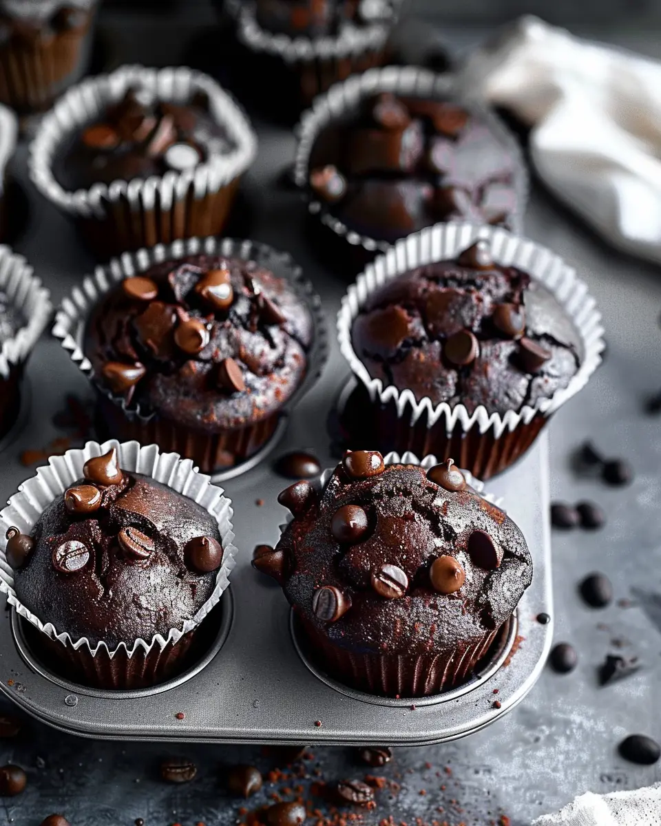 Double Chocolate Espresso Muffins: Indulgent Treats for Coffee Lovers