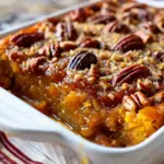 Irresistible Pumpkin Pecan Cobbler