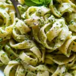 Indulge in Creamy Pesto Pasta