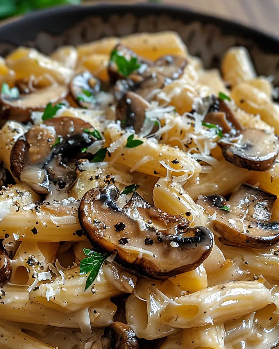 Caramelized Leek and Mushroom Gruyere Pasta: An Indulgent Recipe