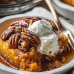 Pumpkin Pecan Cobbler