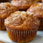 Fluffy Greek Yogurt Pumpkin Muffins