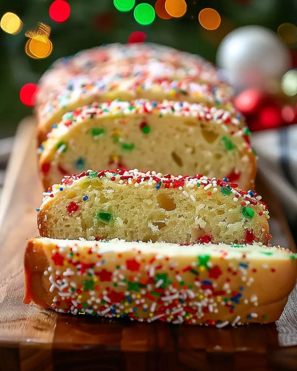 Christmas Sprinkle Buttermilk Bread: The Best Festive Delight
