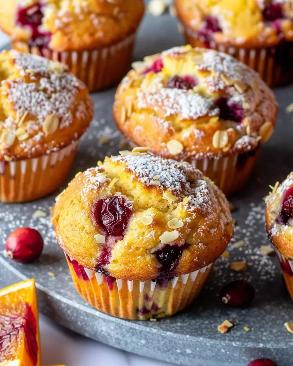 Citrus Orange Cranberry Muffins: Easy and Deliciously Fresh