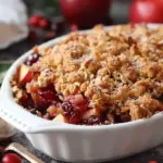 The Best Cranberry Apple Crisp Recipe Ever