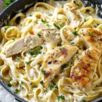 Easy Chicken Fettuccine Alfredo