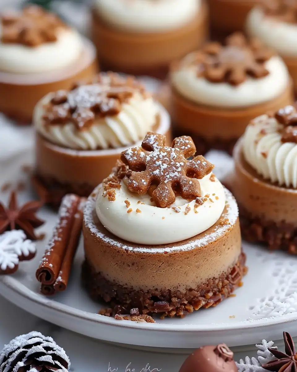 Gingerbread Mini Cheesecakes: The Indulgent Festive Treat You’ll Love