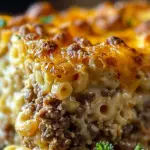 Mac and Cheese Meatloaf Casserole