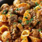 Comforting Beef and Shells