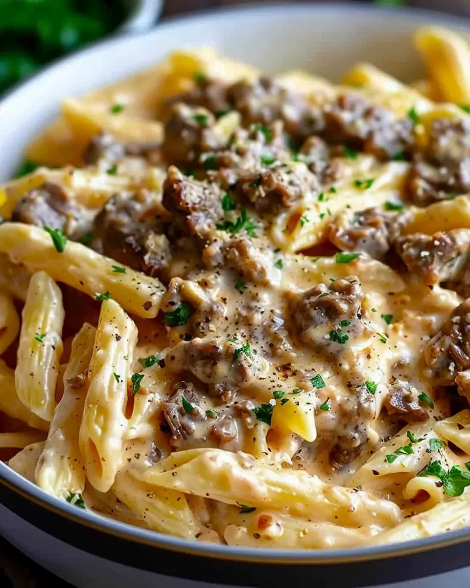 Creamy Beef Pasta: Indulgent Comfort Food for Home Chefs